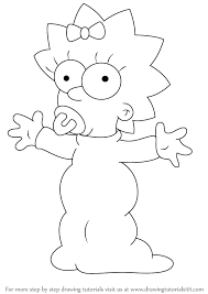Learn how to draw bart simpson from the simpsons in this easy step by step video tutorial. Learn How To Draw Maggie Simpson From The Simpsons The Simpsons Step By Step Drawing Tutorials