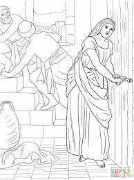 2 Rahab Hides The Spies Coloring Page Jpg 1200 1600 Pixels Bible Coloring Pages Bible Coloring Coloring Pages