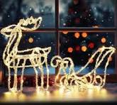 Sleigh Outdoor Decoration - Festive Christmas Attractions