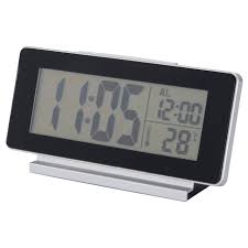 Filmis Clock Thermometer Alarm Black Ikea In 2020 Alarm Clock Clock Battery Operated Clock