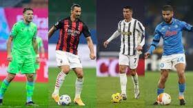 توج النجم البرتغالي كريستيانو رونالدو لاعب يوفنتوس الإيطالي بلقب هدافي الدوري الإيطالي لموسم 2021/2020وأنهي رونالدو الدوري 29هدف. ØªØ±ØªÙŠØ¨ Ù‡Ø¯Ø§ÙÙŠ Ø§Ù„Ø¯ÙˆØ±ÙŠ Ø§Ù„Ø¥ÙŠØ·Ø§Ù„ÙŠ Ù„Ù…Ø±Ø­Ù„Ø© Ø§Ù„Ø°Ù‡Ø§Ø¨ Rt Arabic