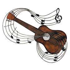Shop at home for every room, every style, and every budget. 20x20 Metal Copper Music Guitar Wall Decor At Home