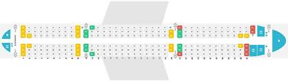 Seat Map And Seating Chart Airbus A321 200 V2 Jet2 Airbus Fleet Alaska Airlines