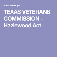 Texas Veterans Commission Hazlewood Act Acting Scholarships College Daughter