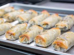 Southwestern Egg Rolls With Salsa Dipping Sauce Recipe Food Network Recipes Southwestern Egg Rolls Recipes