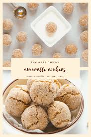 Chewy Amaretti Cookies Are An Italian Classic Cookie With Crispy Edges Chewy Centres And Flour Amaretti Cookie Recipe Italian Almond Cookies Amaretti Cookies