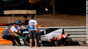 Horrifying scenes of a formula one driver desperately leaping to escape his burning car have rocked the sport. Romain Grosjean Involved In Horror F1 Crash During Bahrain Grand Prix Cnn