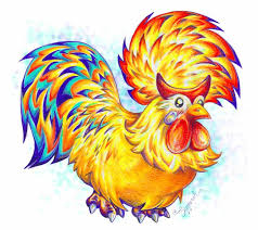 Cartoon Bird With Hair On Head Cute Cartoon Rooster I By Sipporah Art And Illustration Bird Illustration Cartoon Rooster Drawings