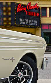 Smartphone Wallpaper 64 Ford Falcon Sprint Convertible Parked In Front Of The Bing Crosby Theater Downtown Spokane Ford Falcon 1964 Ford Falcon Ford Motor