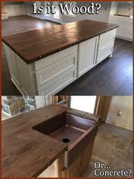 How To Make Faux Wood Concrete Floors Kitchen Remodel Countertops New Kitchen Cabinets Outdoor Kitchen Countertops