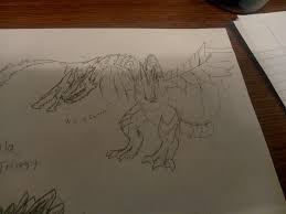 Anime drawing is a favourite among young and the old. Godzilla Anime Redesign Trio King Ghidorah By Beaverbotics2 On Deviantart