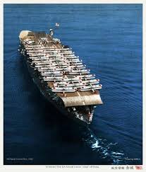 Mitsubishi B1m And B2m Bombers On Akagi 1934 Aircraft Carrier Imperial Japanese Navy