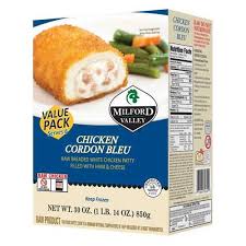 Chicken cordon bleu casserole makes for a delicious, easy dinner recipe for a busy night. Milford Valley Farms Chicken Cordon Bleu 30 Ounce 6 Per Case Amazon Com Grocery Gourmet Food