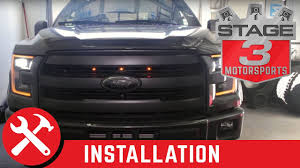 Designed to be a direct fit replacement for the original factory grill, this raptor style grill installs by reusing original hardware and mounting. F150 Raptor Style Lights