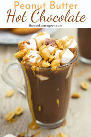 Peanut Butter Hot Chocolate Recipe Peanut Butter Hot Chocolate Peanut Butter Hot Chocolate Recipe Drink Recipes Nonalcoholic