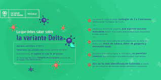 El presidente iván duque confirmó este sábado la presencia de la variante delta en colombia, en un caso detectado en cali, que ya fue tratado con todos los protocolos médicos. Minsaludcol On Twitter La Variante Delta De Covid 19 Es Catalogada Como Preocupante En El Mundo Porque Tiene Mayor Capacidad De Contagio Que El Virus Original Detectada Por Primera Vez En La India