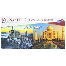 ~ ravensburger disney 1000 pc jigsaw puzzle ratigan. The Canadian Group Set Of 2 Keepsakes 1000 Piece Jigsaw Puzzles Neuschwanstein Castle Taj Mahal Target