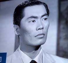 George Takei The case of the Blushing Pearls. Perry Mason. 1959. Check out  the Star Trek sideburns.