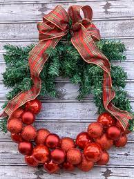In this video, christmas tree wreath tutorial 2020 christmas wreath dollar tree, i show how i make a christmas tree wreath. Quick And Easy Diy Dollar Store Christmas Wreaths The Cottage Market
