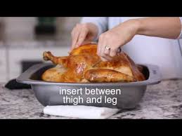 Check Internal Temperature Of Turkey Youtube