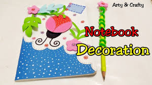 Diy Bookcover Decoration Notebook Cover Design Decorate Notebook Project File Cover Decoration The book or project file co.