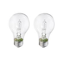 Can you kindly be more specific as to the question? Philips 100 Watt Equivalent A19 Dimmable Clear Glass Eco Incandescent Light Bulb Halogen Soft White 2990k 2 Pack 429241 The Home Depot