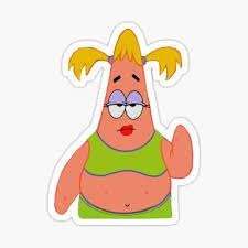 Patrick's house on a hill. Spongebob And Patrick Stickers Redbubble