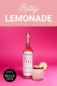 Ruby Lemonade Belle Isle Moonshine Moonshine Cocktails Lemonade Summertime Drinks