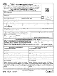You'll want to ensure that you apply for a passport well before your travel date. Child Passport Application Form 1 Free Templates In Pdf Word Excel Download