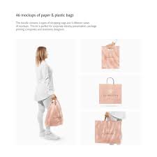 Sport bag mockup on white background. Shopping Bags Mockups Bundle In Packaging Mockups On Yellow Images Creative Store