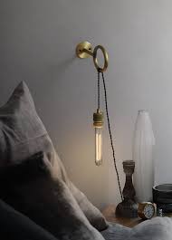 Circus Loop Minimalist Wall Light With Wall Socket In 2021 Bedside Wall Lights Wall Lamps Bedroom Wall Lamp