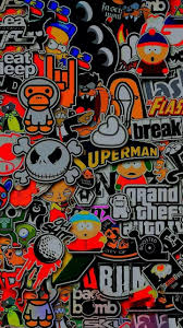 Sticker Sfondi Hd In 2020 Graffiti Wallpaper Iphone Crazy Wallpaper Hypebeast Iphone Wallpaper