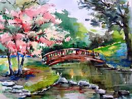 We allow you to post only photos concerning japanese landscapes. Japanese Landscape Laura Climent Artelista Com