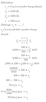 Sebuah kapal terbang mendekati menara sirine yang mengaung dengan frekuensi 1000 hz. Siswa Tekun Belajar Efek Doppler Pada Gelombang Bunyi Fisika