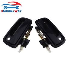 I took a hit in the driver's door on my 1997 tacoma lx and would like to know which model years' door would fit the 1997? Toyota Driver Side Front Door Handle Tacoma 1995 1996 1997 1998 1999 2000 2004 Rainbowlands Lk