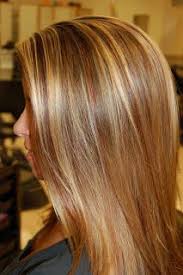 This look, featuring brown hair with blonde highlights, weaves the blonde in from all points on the head. Blond Highlights With Red Lowlights Hair Highlights Blonde Highlights Hair