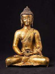 This symbolizes a pure and new beginning. Rare Antique Buddha Heads Statue With Varieties Of Buddhist Styles