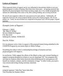 Be clear and brief with your wording. Letter Of Support 30 Sample Letters Examples
