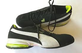Black And Lime Green Shoes Mens Puma Eco Ortholite Mens Running Shoes Size 11 5 Jet Black Lime Green Puma Runningcrosstraining Running Shoes For Men Men S Shoes Sneakers