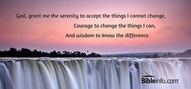 What is the Serenity Prayer?