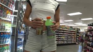 Braless Pokies Public Hot Girl