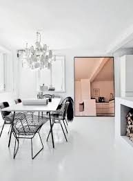 Mirrored In Copper Interior Dining Room Design House Interior
