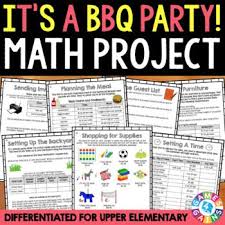The End Of The Year Is The Perfect Time To Put Together And Review Many Of The Key Math Skills Tha Math Projects Elementary Math Projects Upper Elementary Math