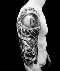 Denis sivak, dragon, eye, realism, realistic, shoulder, tattoo idea. 50 Realistic Eye Tattoo Designs For Men Visionary Ink Ideas