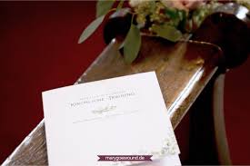 Die gewählte location, das brautkleid. Was Gehort Ins Kirchenheft Fur Eine Kirchliche Trauung