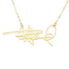 Signature Necklace Gold Dipped By Brevity Signature Necklace Timeless Jewelry Cool Necklaces