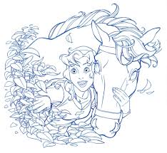 Peek A Boo By Jerome K Moore Horse Coloring Pages Cute Disney Drawings Quest For Camelot