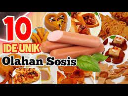 10 Ide Unik Olahan Sosis Lebih Kreatif Lebih Menarik Youtube Sosis Ide Makanan Makanan Dan Minuman