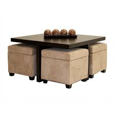 Legs come unattached and must be assembled. Dorel Home Products 3515096 Club Table With Four Ottomans Coffee Table With Seating Storage Ottoman Coffee Table Coffee Table