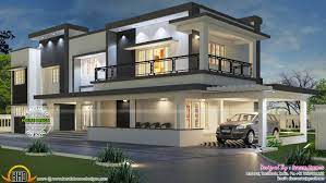 Kerala House Design Double Storey House Plans Flat Roof House